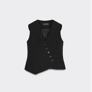ZARA - ZW COLLECTION ASYMMETRIC VEST